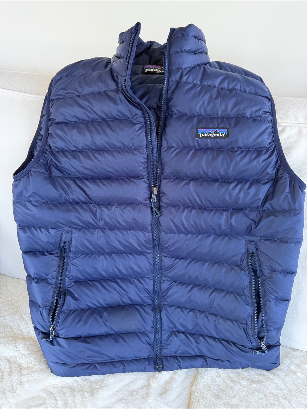 Patagonia Navy Blue Men's Puffy Down Vest